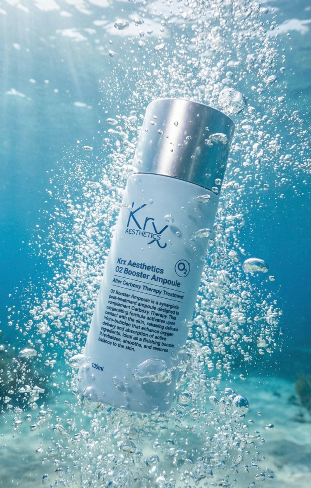 O2 Booster Ampoule von KRX Aesthetics – Pre & Post Carboxy Booster (130 ml)
