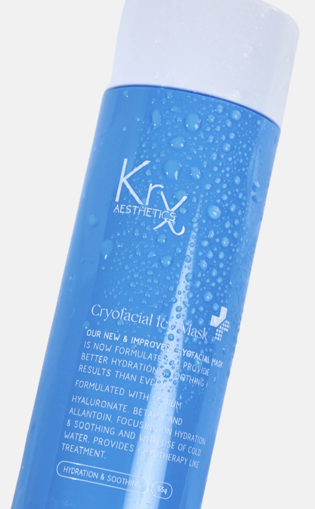 Kryo-Gesichtsmaske, eisig