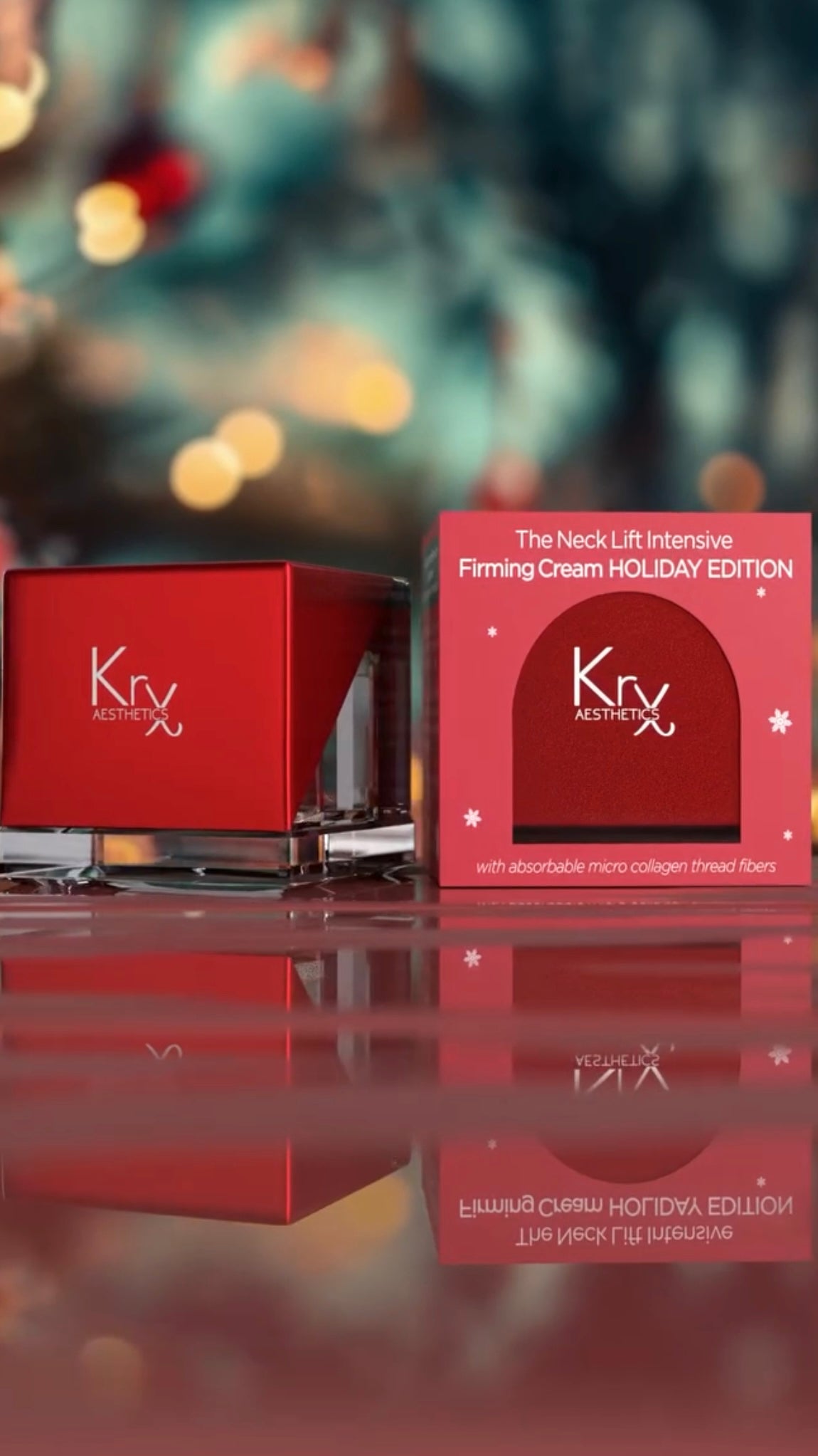 Intensiv straffende Halsstraffungscreme (Weihnachtsedition)