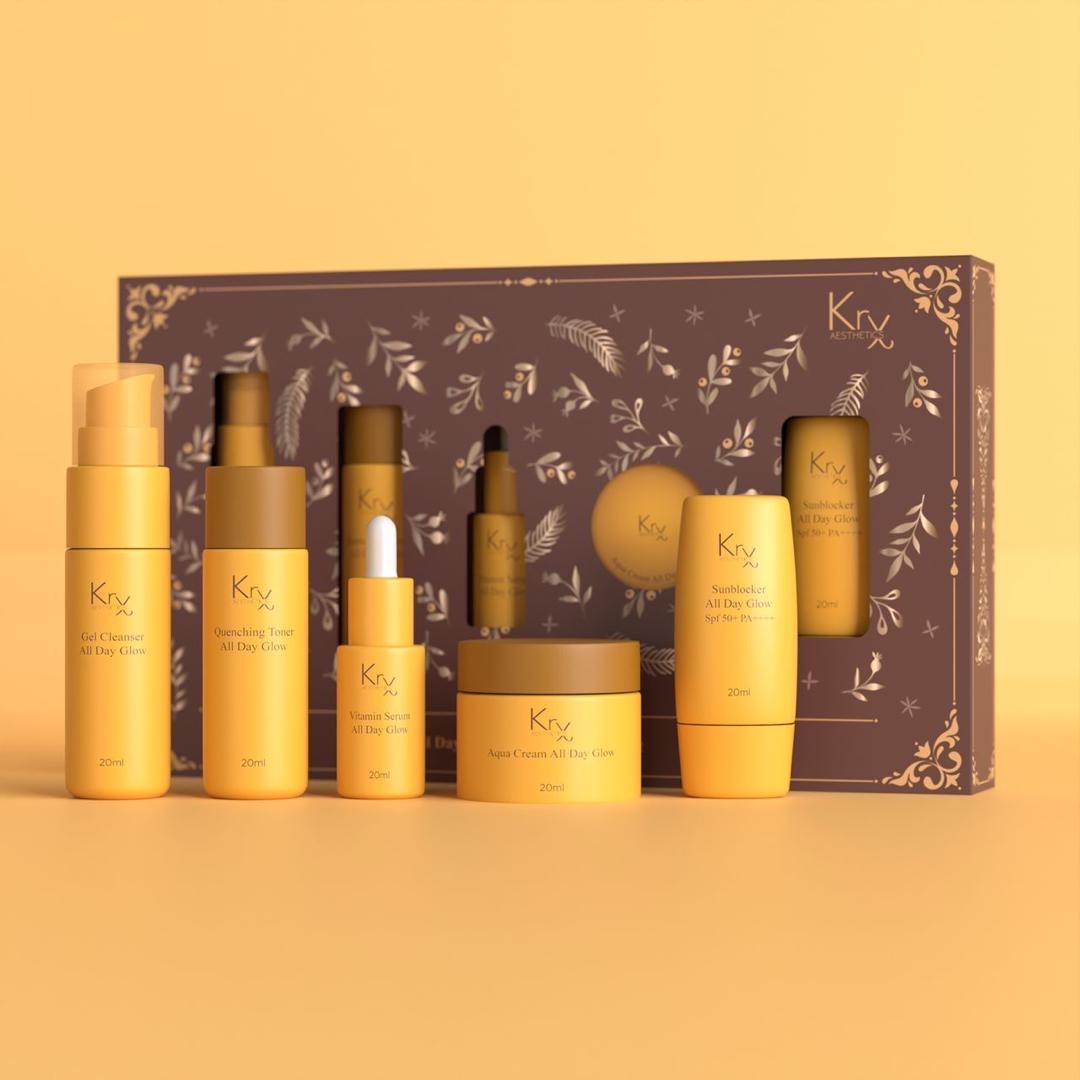 Kit Routine All Day Glow Holiday (Édition 20 ml)