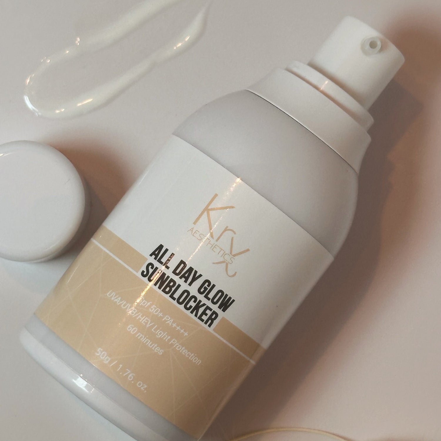 Ganztägiger Glow-Sonnenblocker