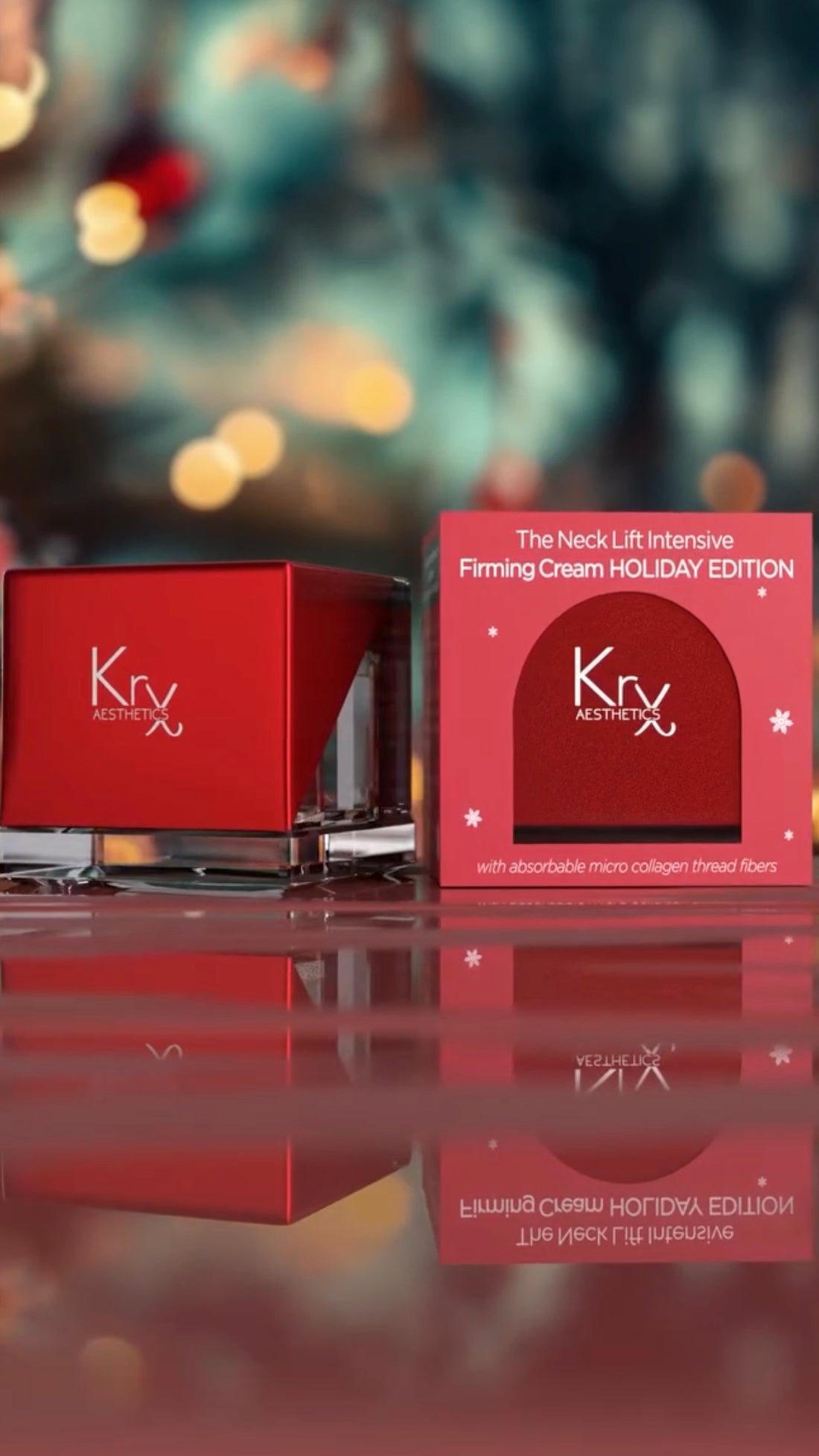 Intensiv straffende Halsstraffungscreme (Weihnachtsedition)