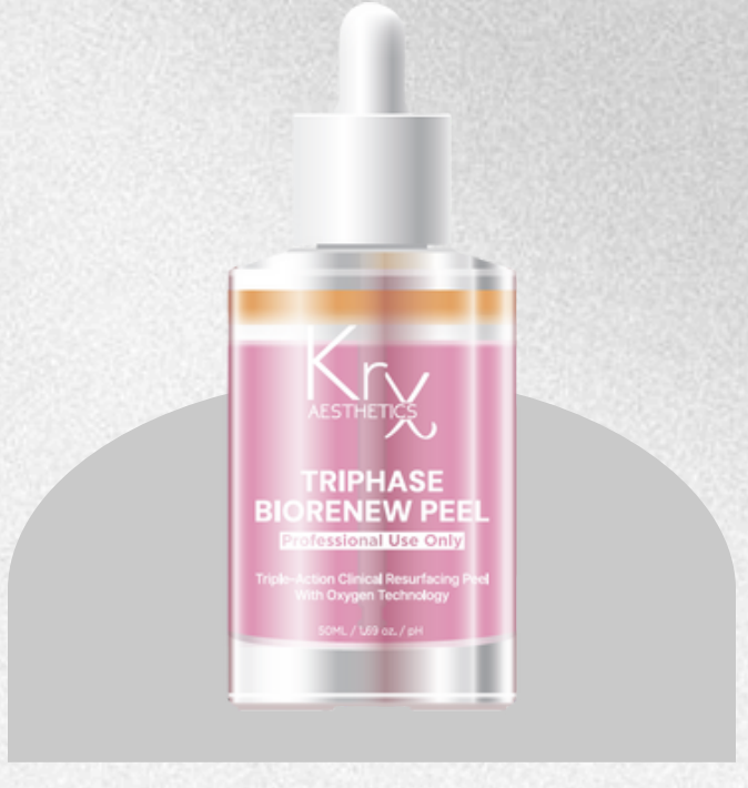 KRX Aesthetics Triphase Biorenew Peel – Professionelles Triple-Action Peeling mit Sauerstofftechnologie (50 ml)